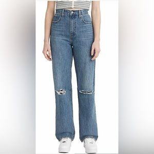 Levi's Women's High Waisted Straight Jeans